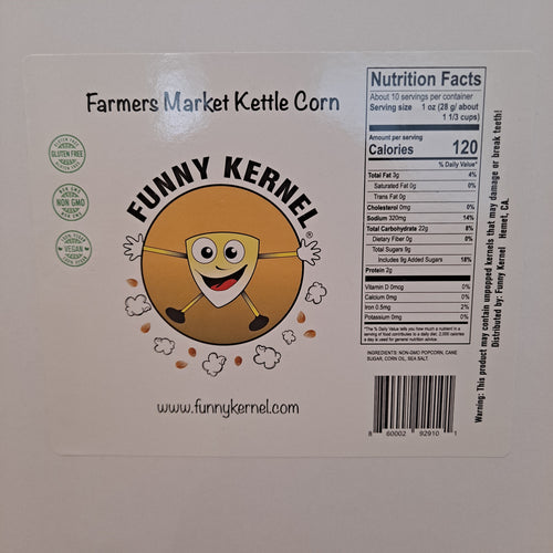 Farmers Market Kettle Corn